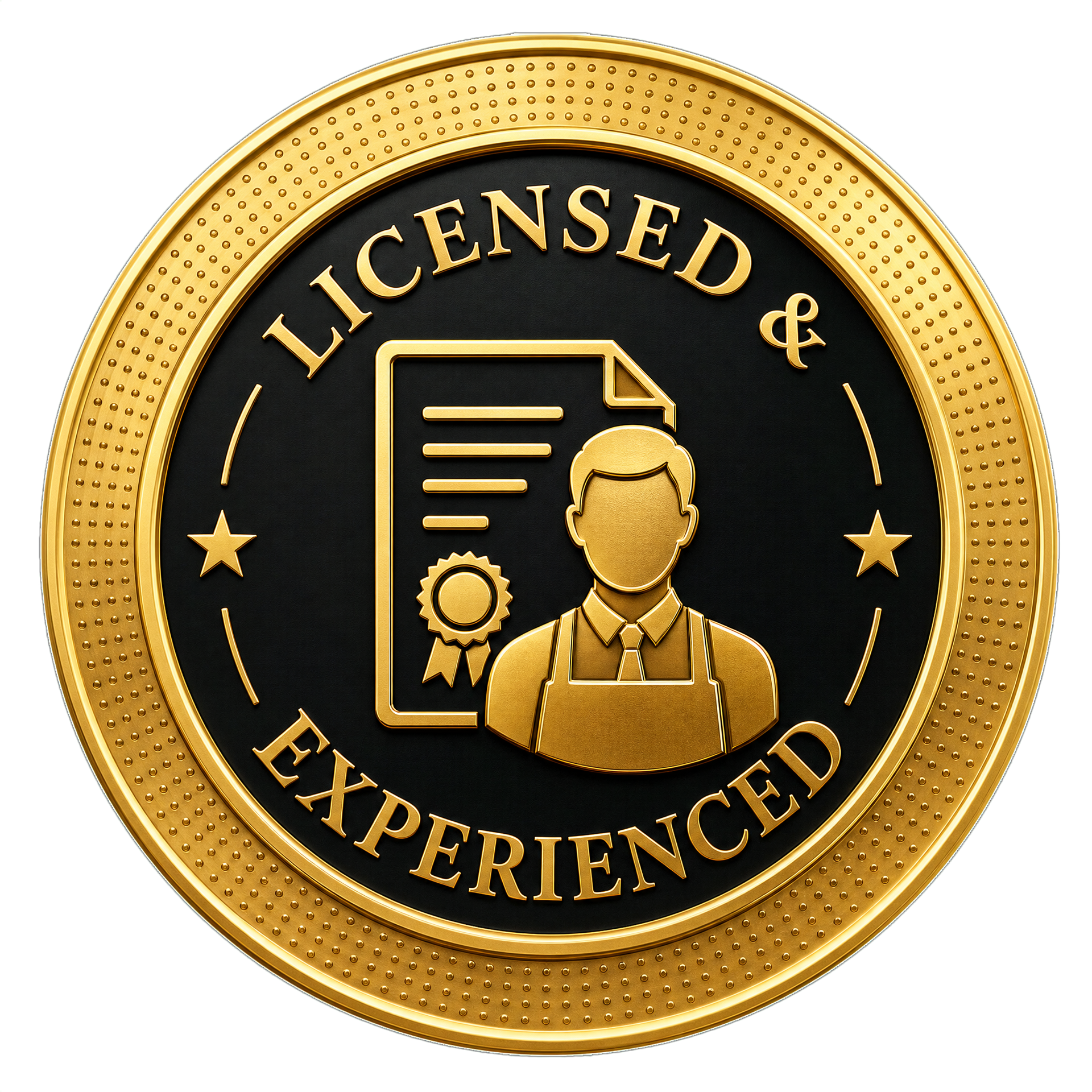 Licensed & Experienced Badge